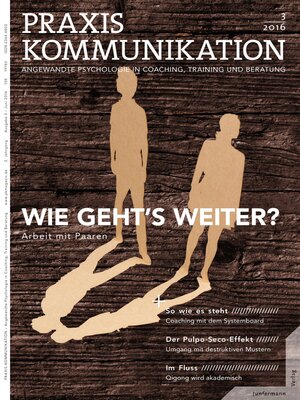 cover image of Praxis Kommunikation 3/2016 Einzelheft